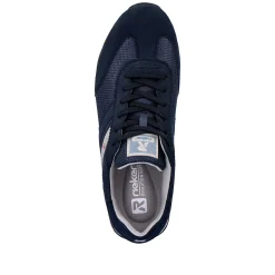 Rieker Men'S Sneaker Low Atlantic Blue