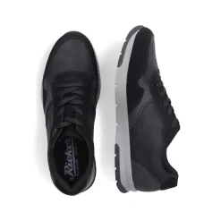Rieker Men'S Sneaker Low Asphalt Black