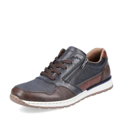Rieker Men'S Sneaker Low Blue Gray