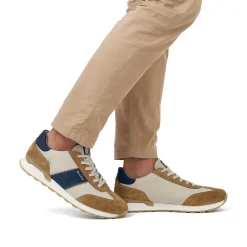 Rieker Men'S Sneaker Low Clay-Beige Nougat-Brown