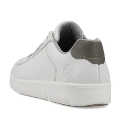 Rieker Men'S Sneaker Low Cream White