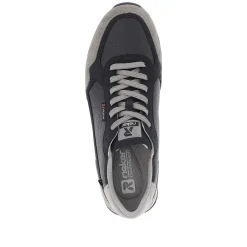 Rieker Men'S Sneaker Low Dark-Blue Graphite-Grey
