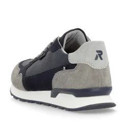 Rieker Men'S Sneaker Low Dark-Blue Graphite-Grey
