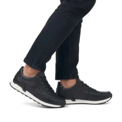 Rieker Men'S Sneaker Low Deep Black