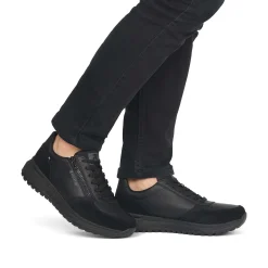 Rieker Men'S Sneaker Low Midnight Black