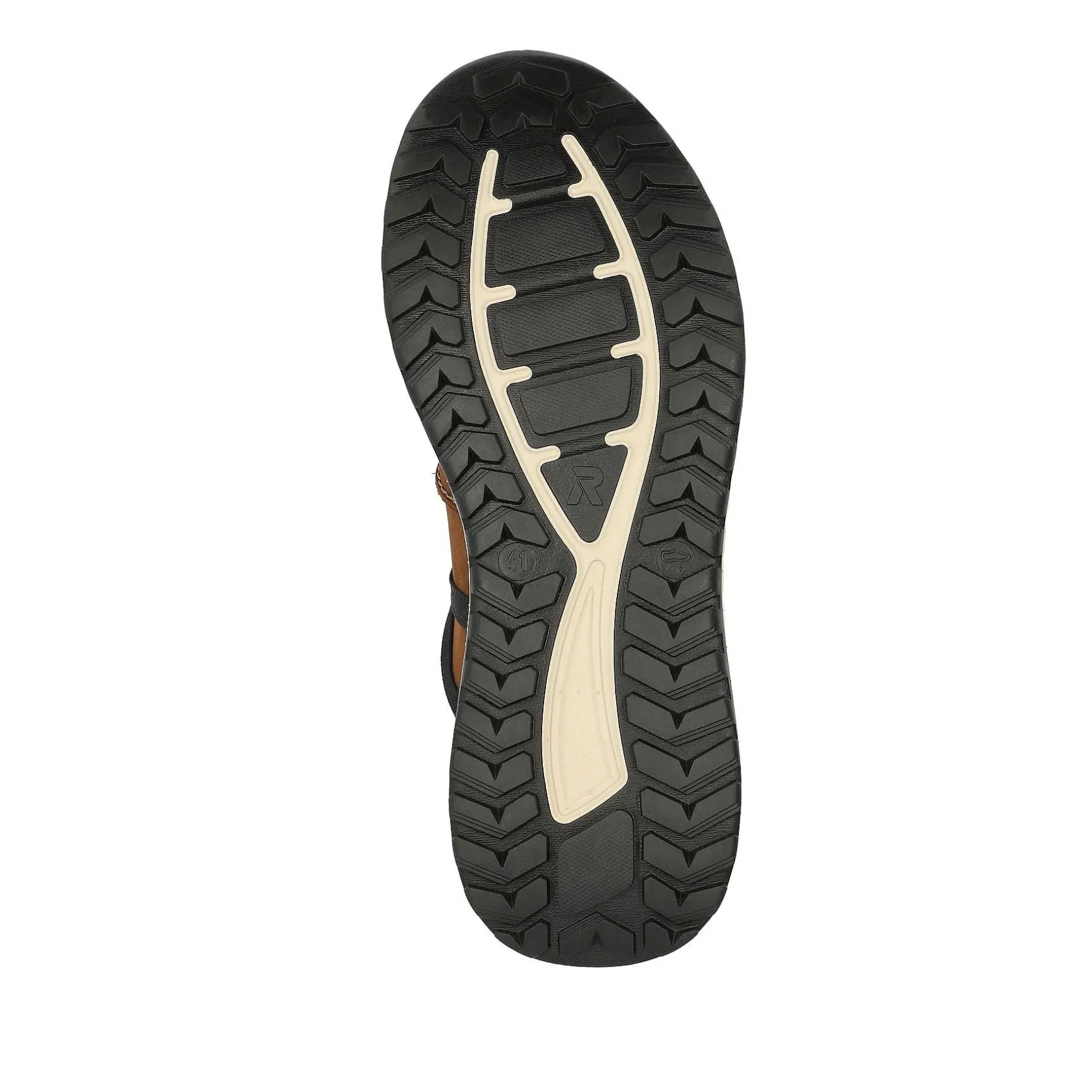 Rieker Men'S Sneaker Low Nut-Brown Black