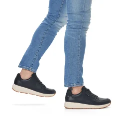 Rieker Men'S Sneaker Low Night Black