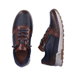 Rieker Men'S Sneaker Low Ocean Blue