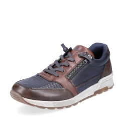 Rieker Men'S Sneaker Low Ocean Blue