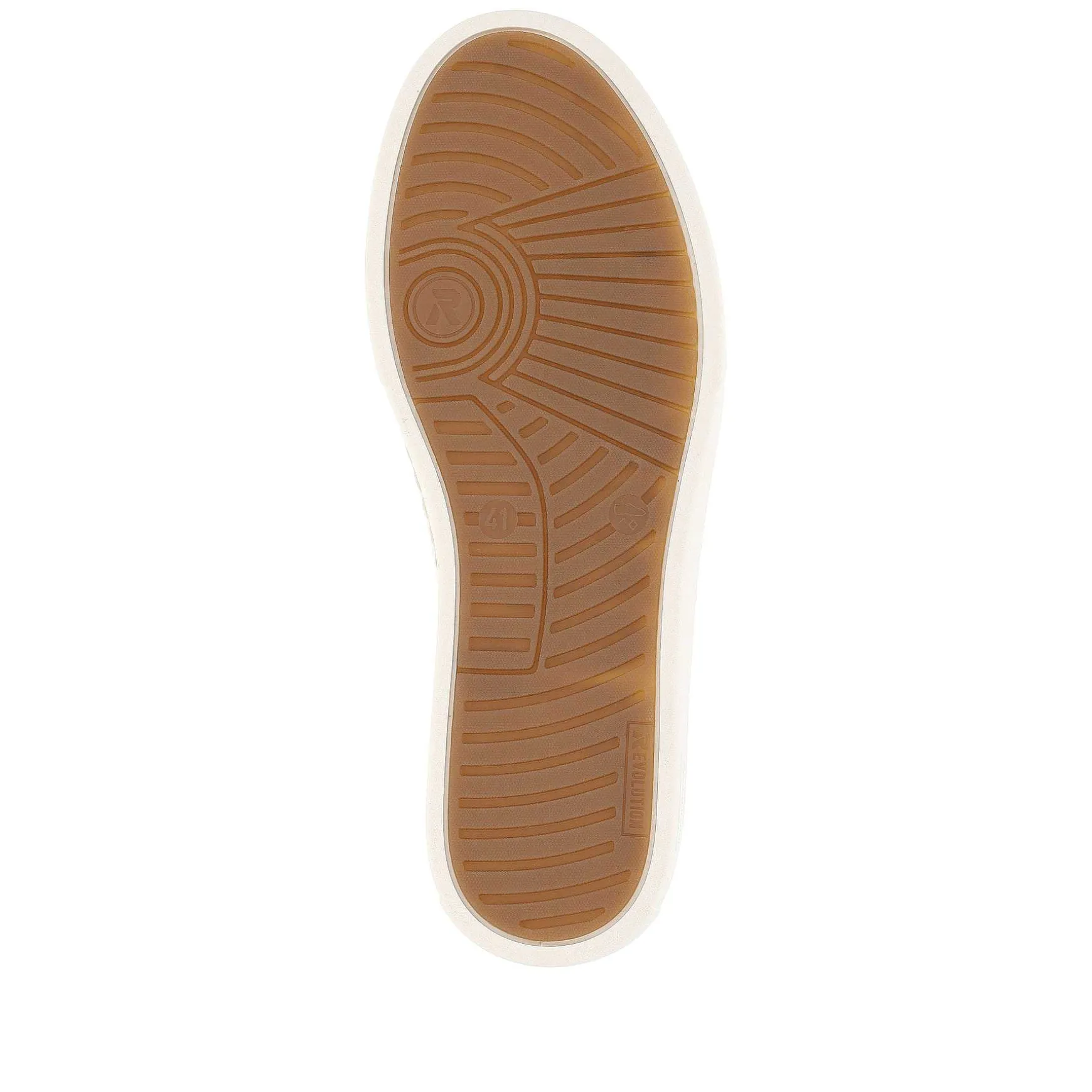 Rieker Men'S Sneaker Low Pearl White