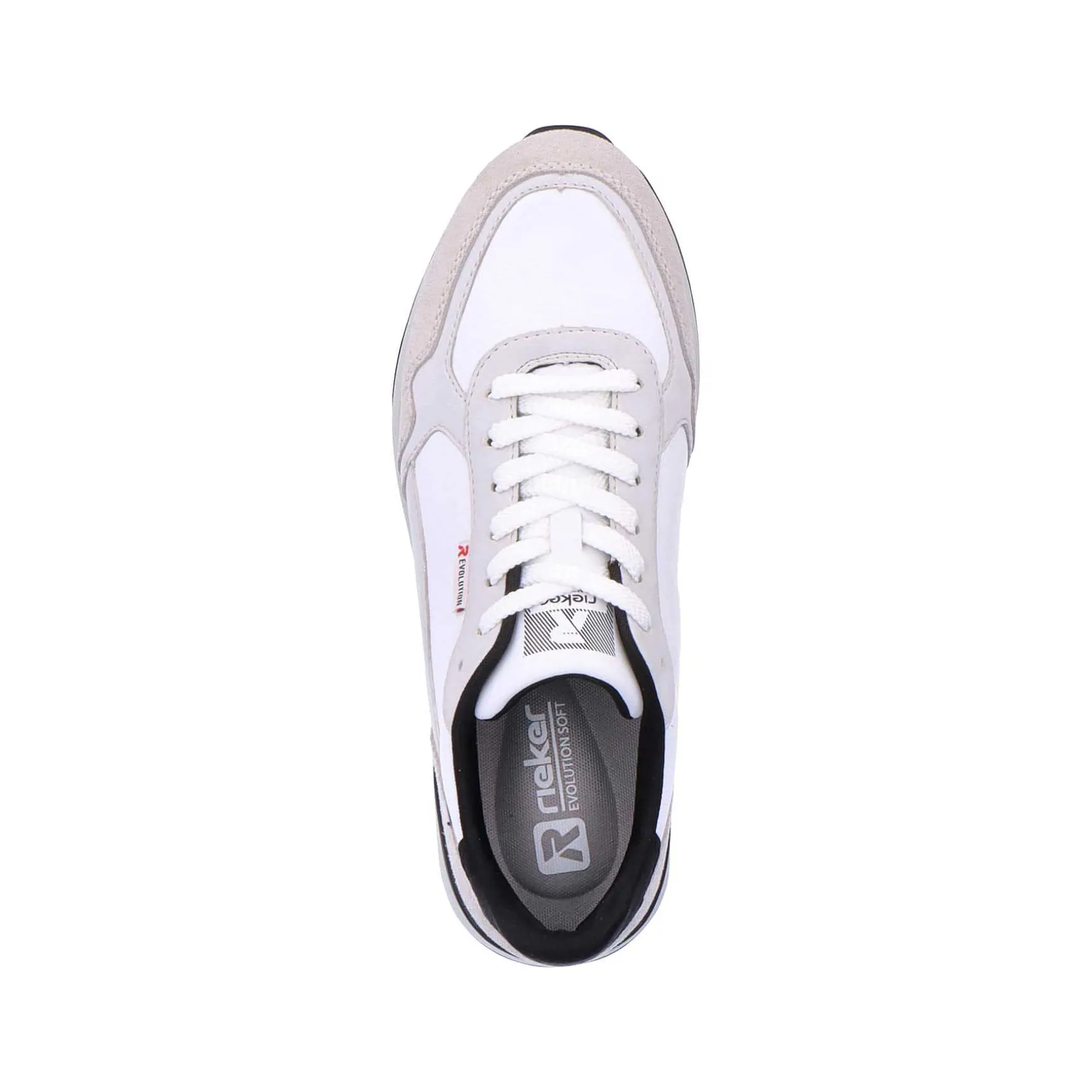 Rieker Men'S Sneaker Low Pearl-White Grey