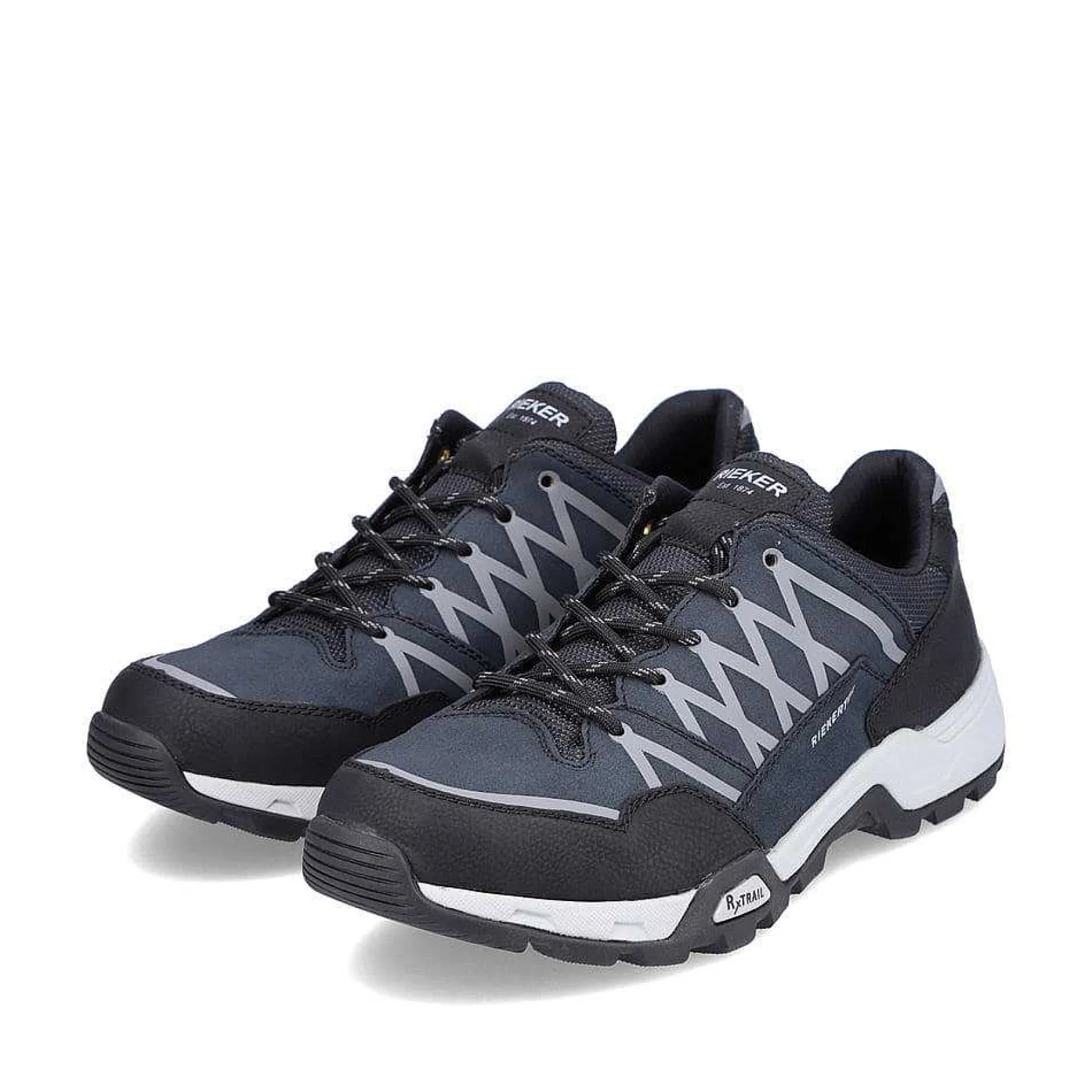 Rieker Men'S Sneaker Low Royal Blue