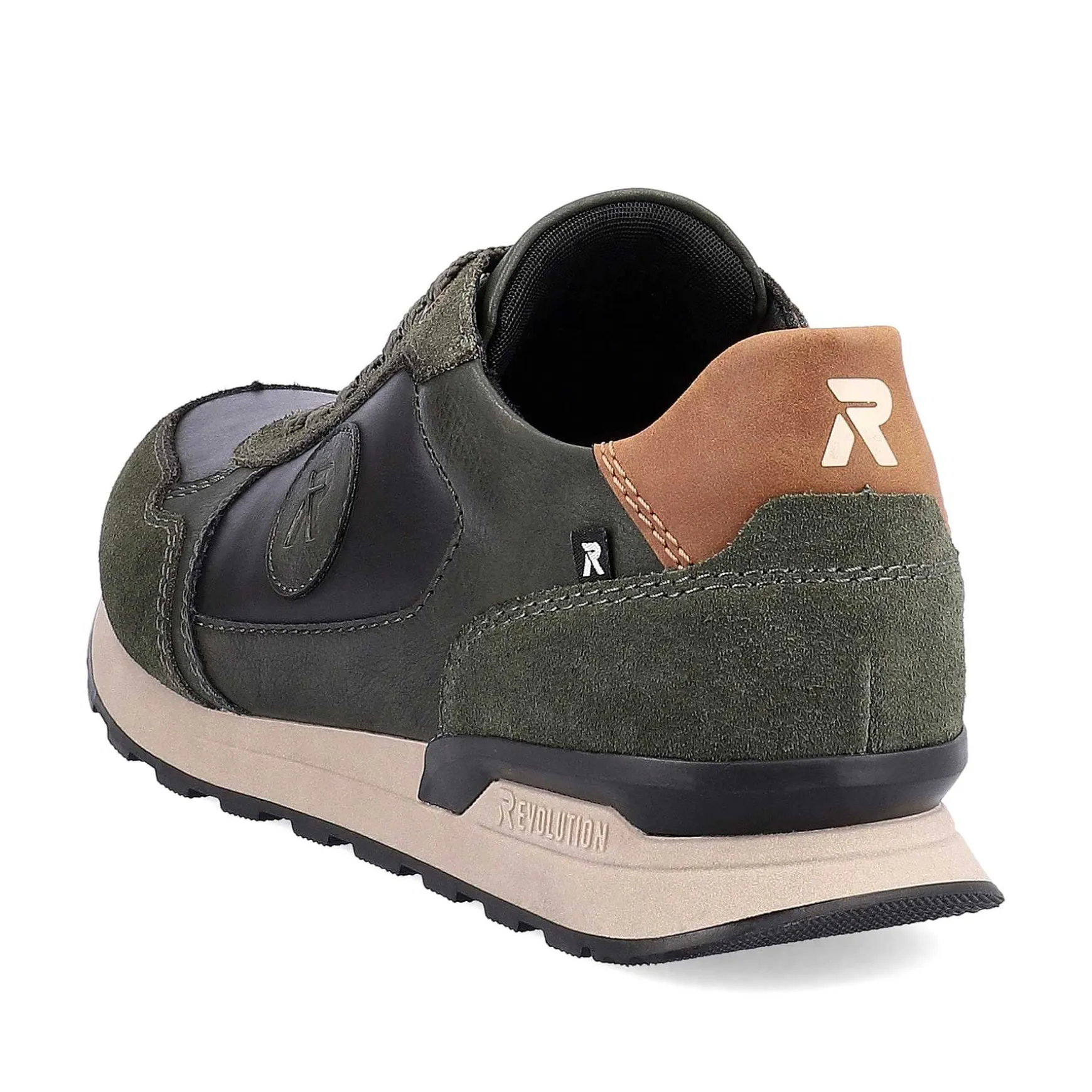 Rieker Men'S Sneaker Low Rainforest Green