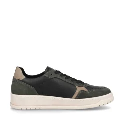 Rieker Men'S Sneaker Low Steel-Black Forest-Green