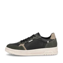 Rieker Men'S Sneaker Low Steel-Black Forest-Green