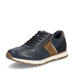 Rieker Men'S Sneaker Low Steel Blue