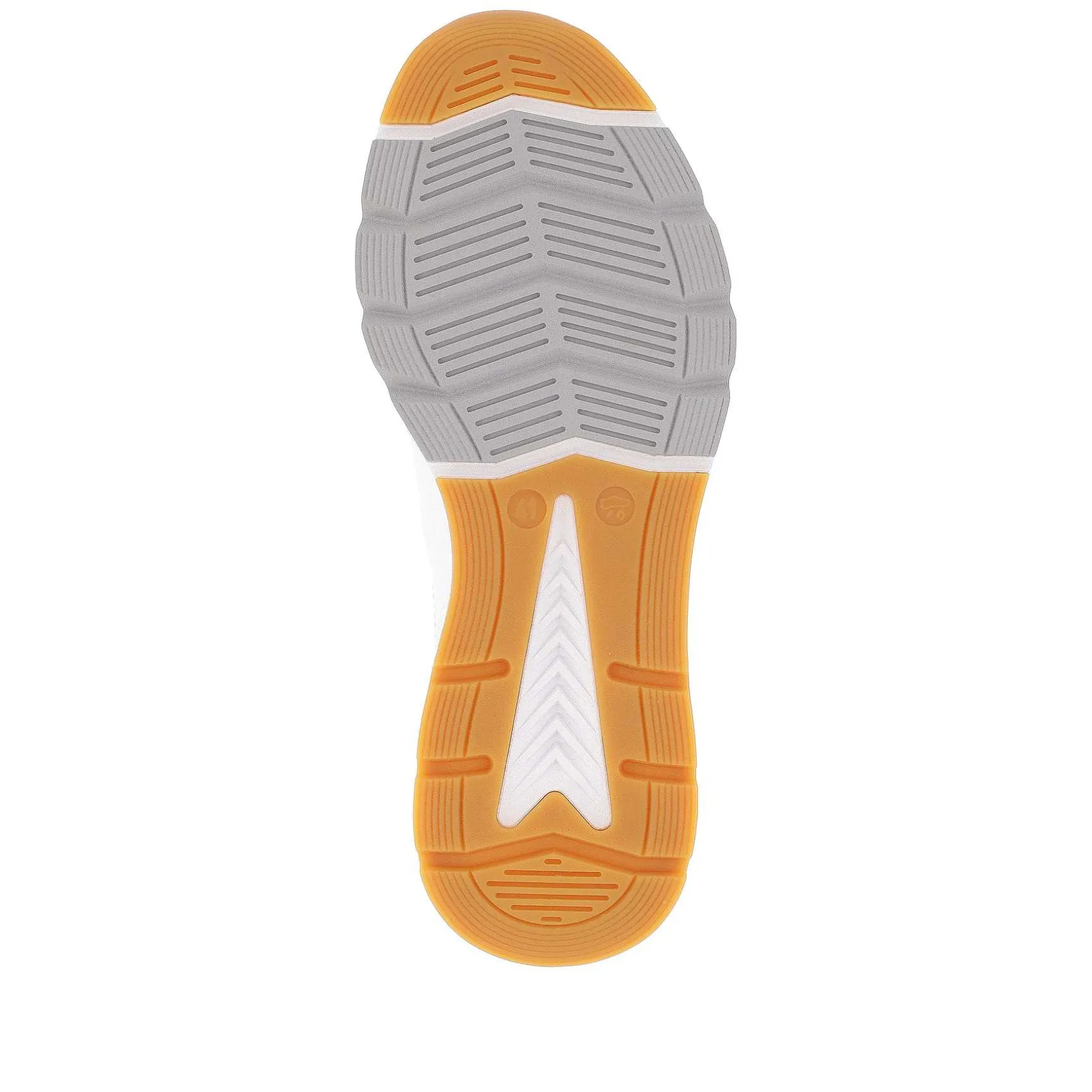 Rieker Men'S Sneaker Low Swan White