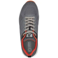 Rieker Men'S Sneaker Low Silver Grey