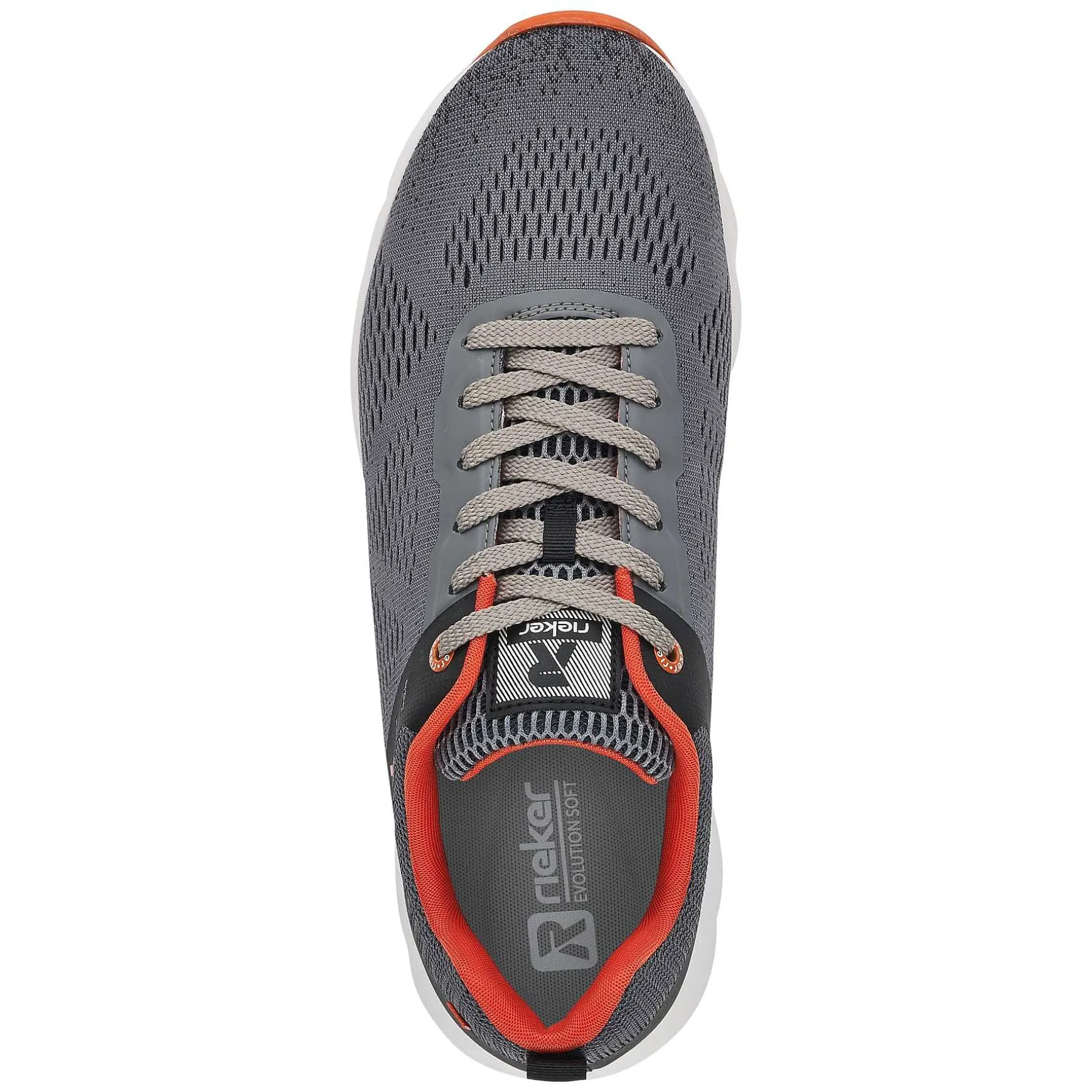 Rieker Men'S Sneaker Low Silver Grey