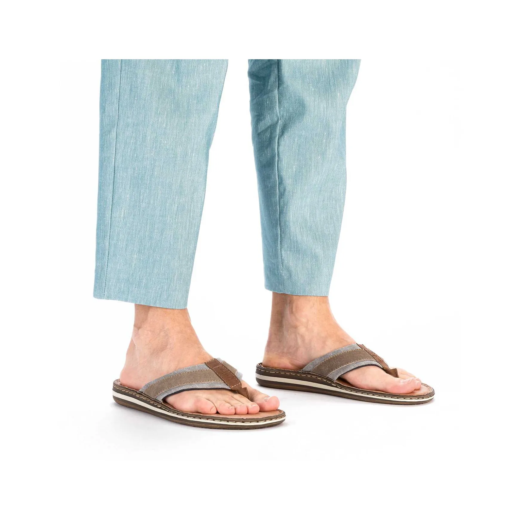 Rieker Men'S Toe Separator Light Brown