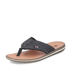 Rieker Men'S Toe Separator Graphite Black