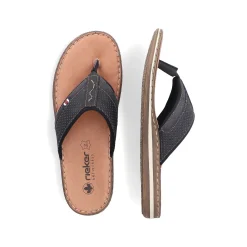 Rieker Men'S Toe Separator Graphite Black