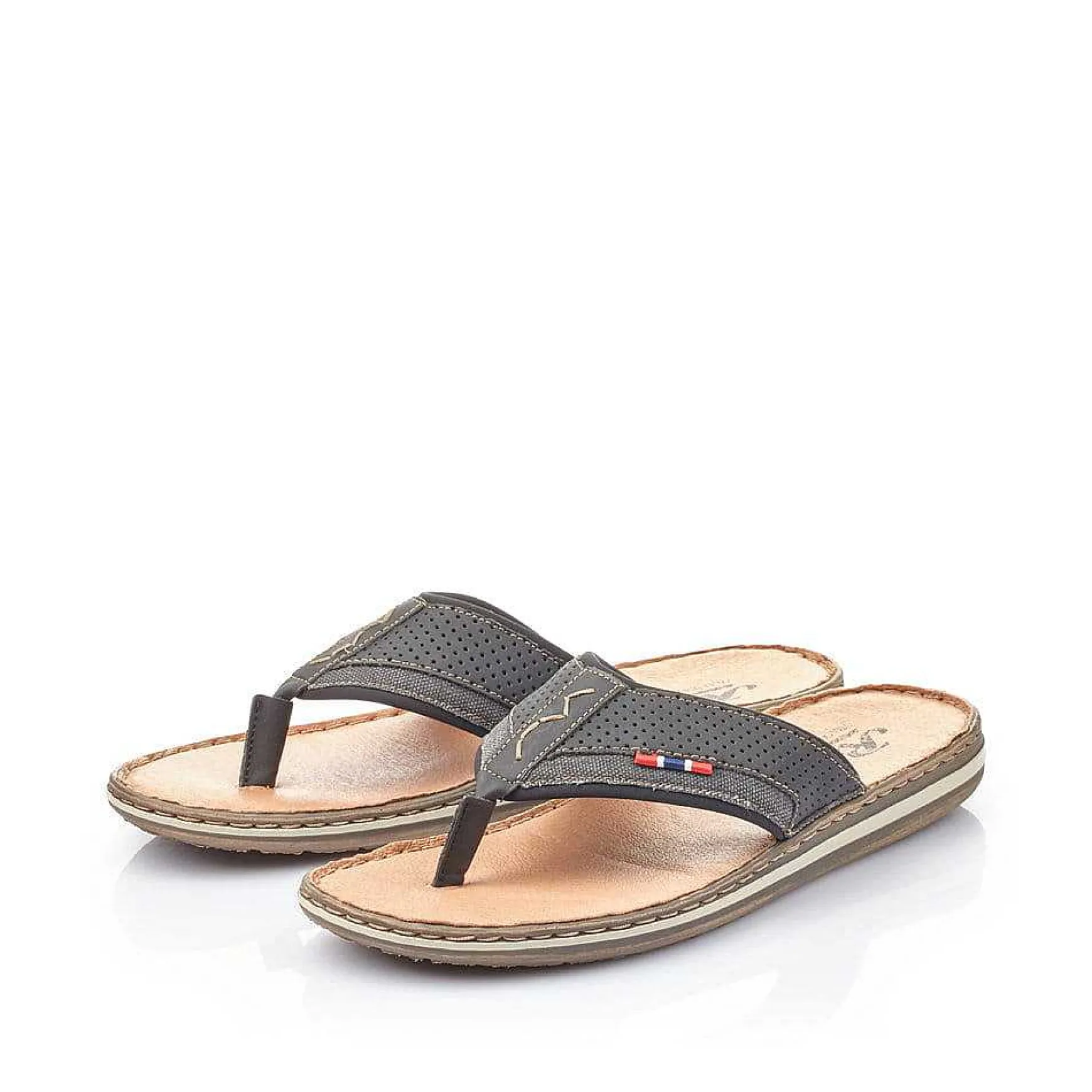 Rieker Men'S Toe Separator Graphite Black