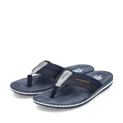 Rieker Men'S Toe Separator Navy Blue