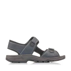 Rieker Men'S Trekking Sandals Ocean Blue