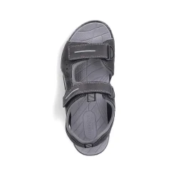 Rieker Men'S Trekking Sandals Moon Grey