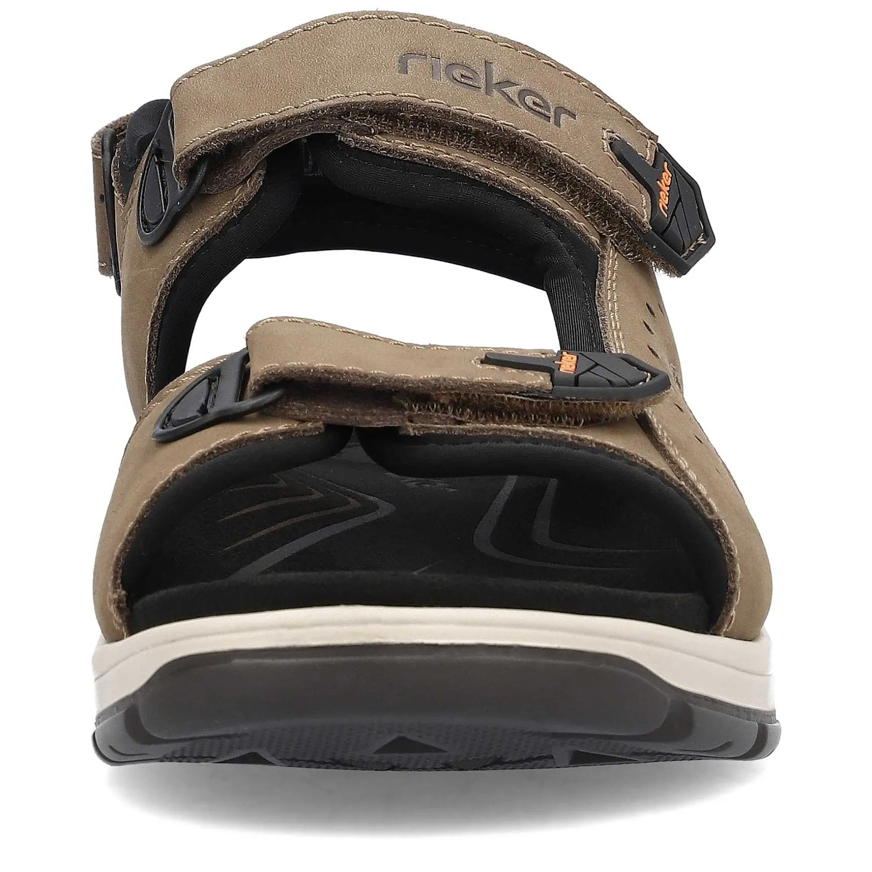 Rieker Men'S Trekking Sandals Light Brown