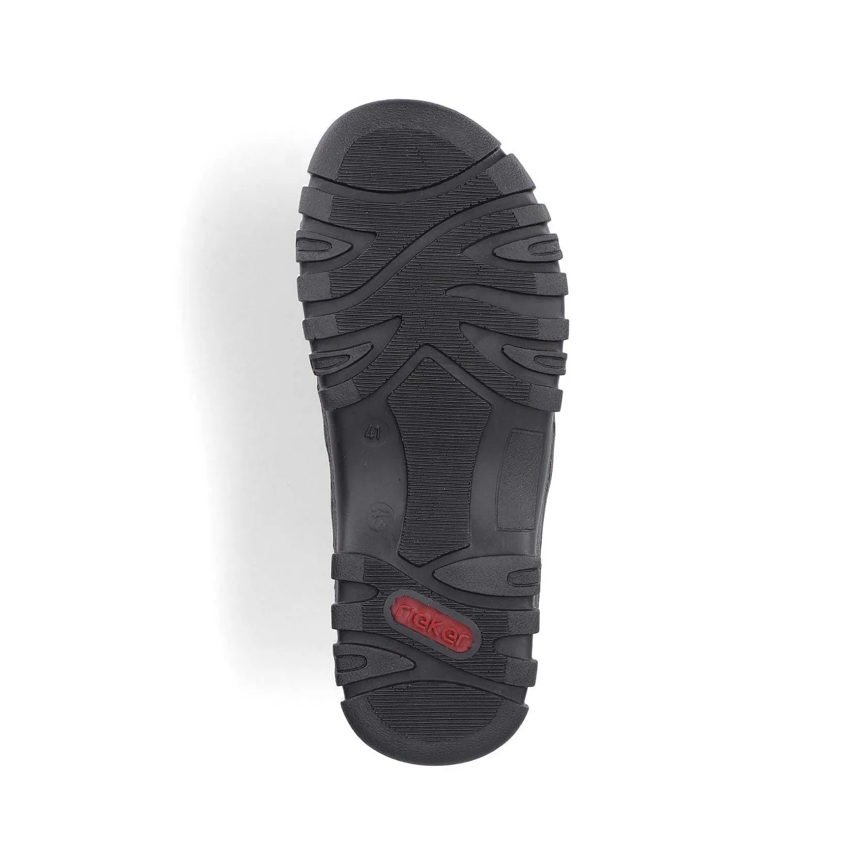 Rieker Men'S Trekking Sandals Midnight Black