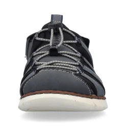 Rieker Men'S Trekking Sandals Steel Blue