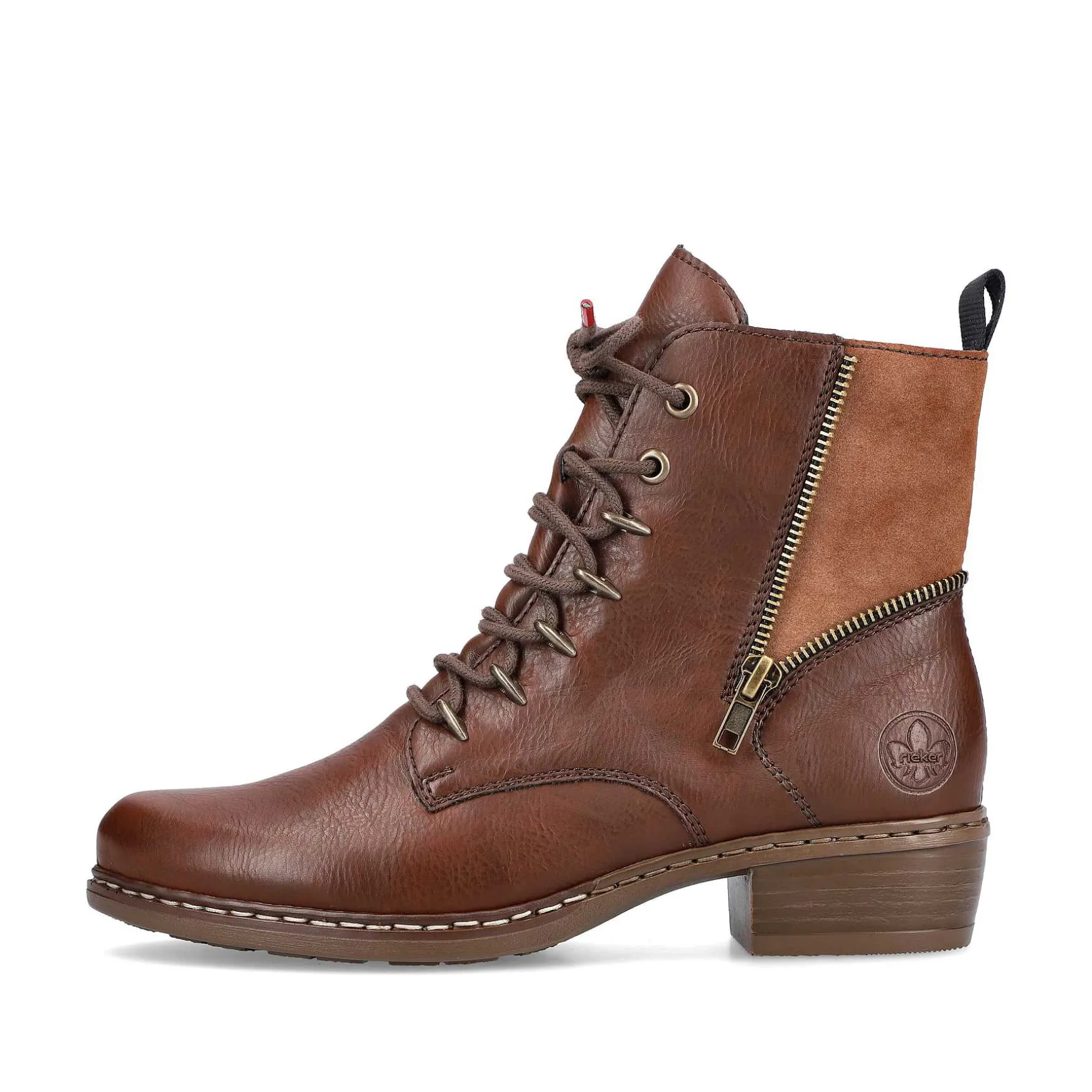 Rieker Women'S Ankle Boots Chestnut Brown