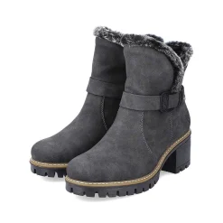 Rieker Women'S Ankle Boots Granite Gray