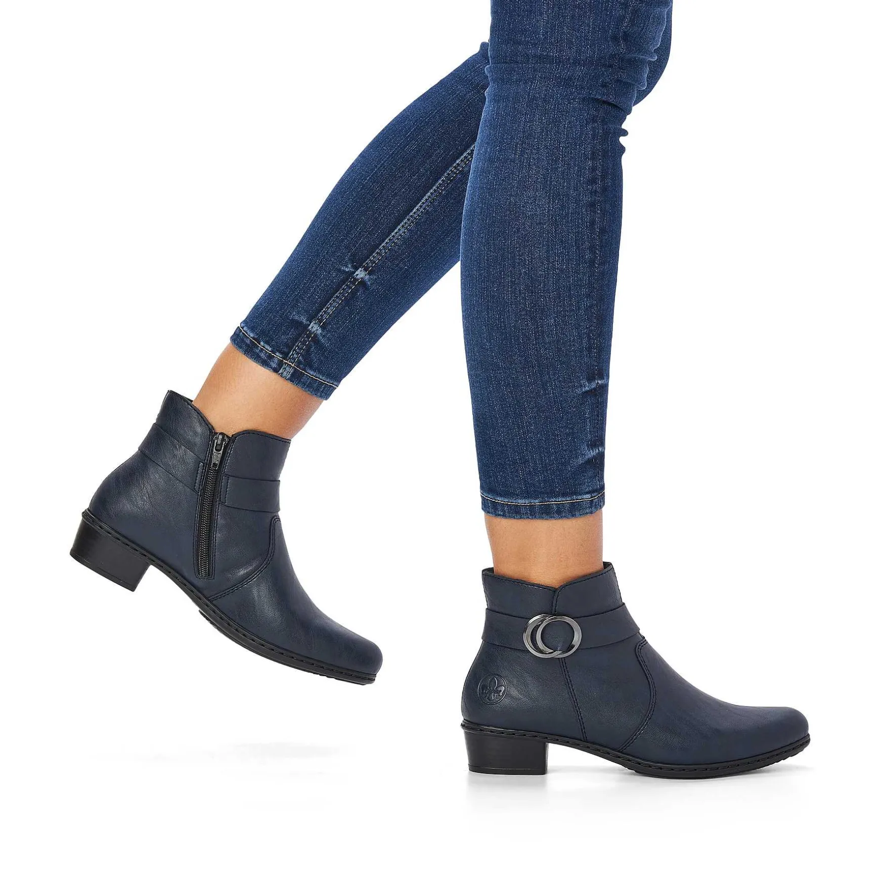 Rieker Women'S Ankle Boots Slate Blue