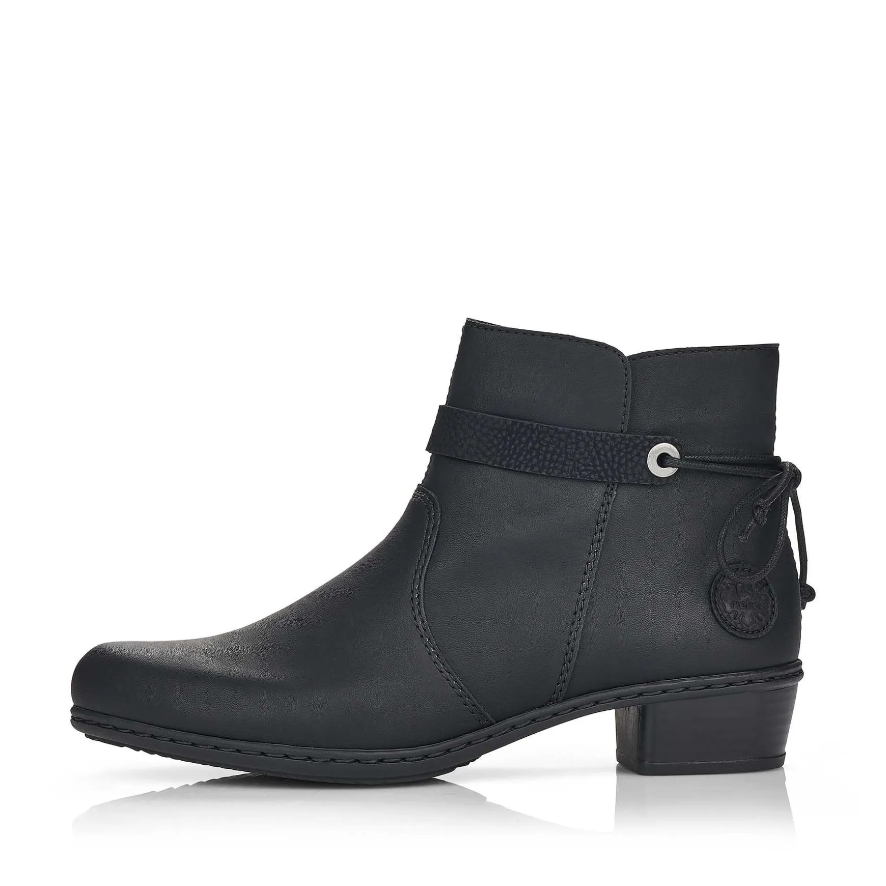 Rieker Women'S Ankle Boots Jet Black
