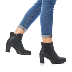 Rieker Women'S Ankle Boots Jet Black