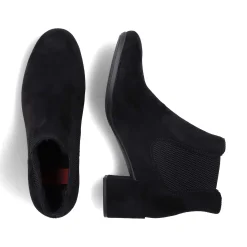 Rieker Women'S Ankle Boots Graphite Black