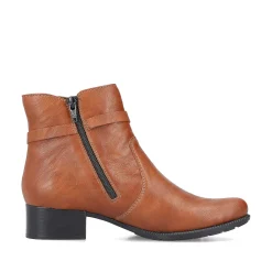 Rieker Women'S Ankle Boots Fox Brown
