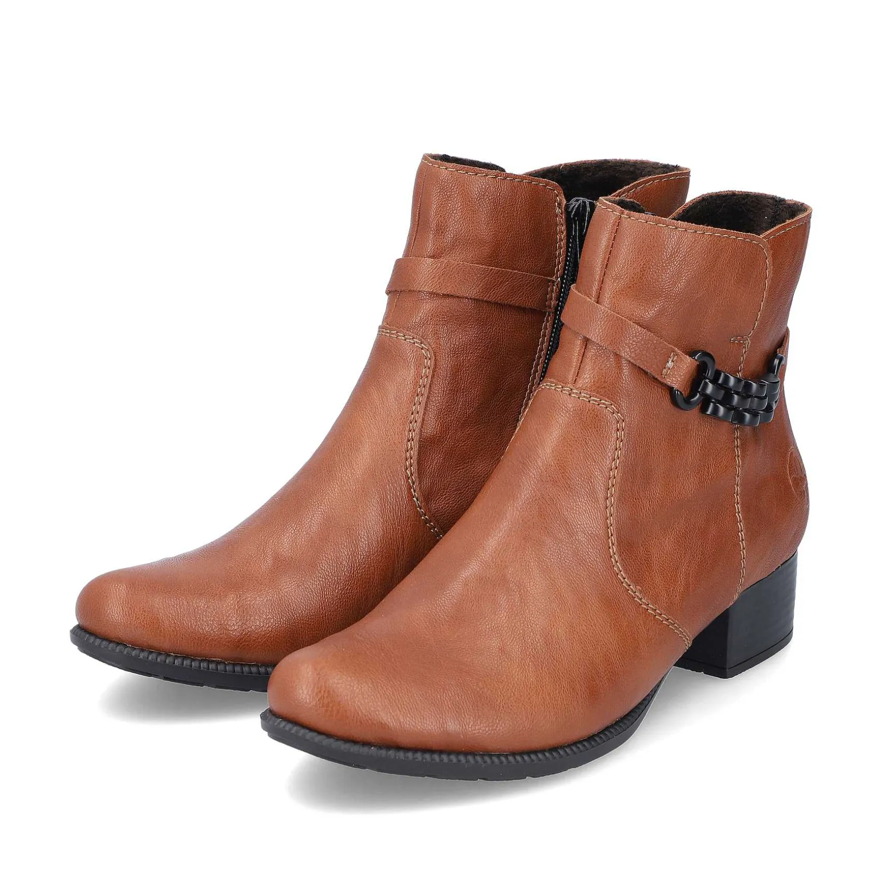 Rieker Women'S Ankle Boots Fox Brown