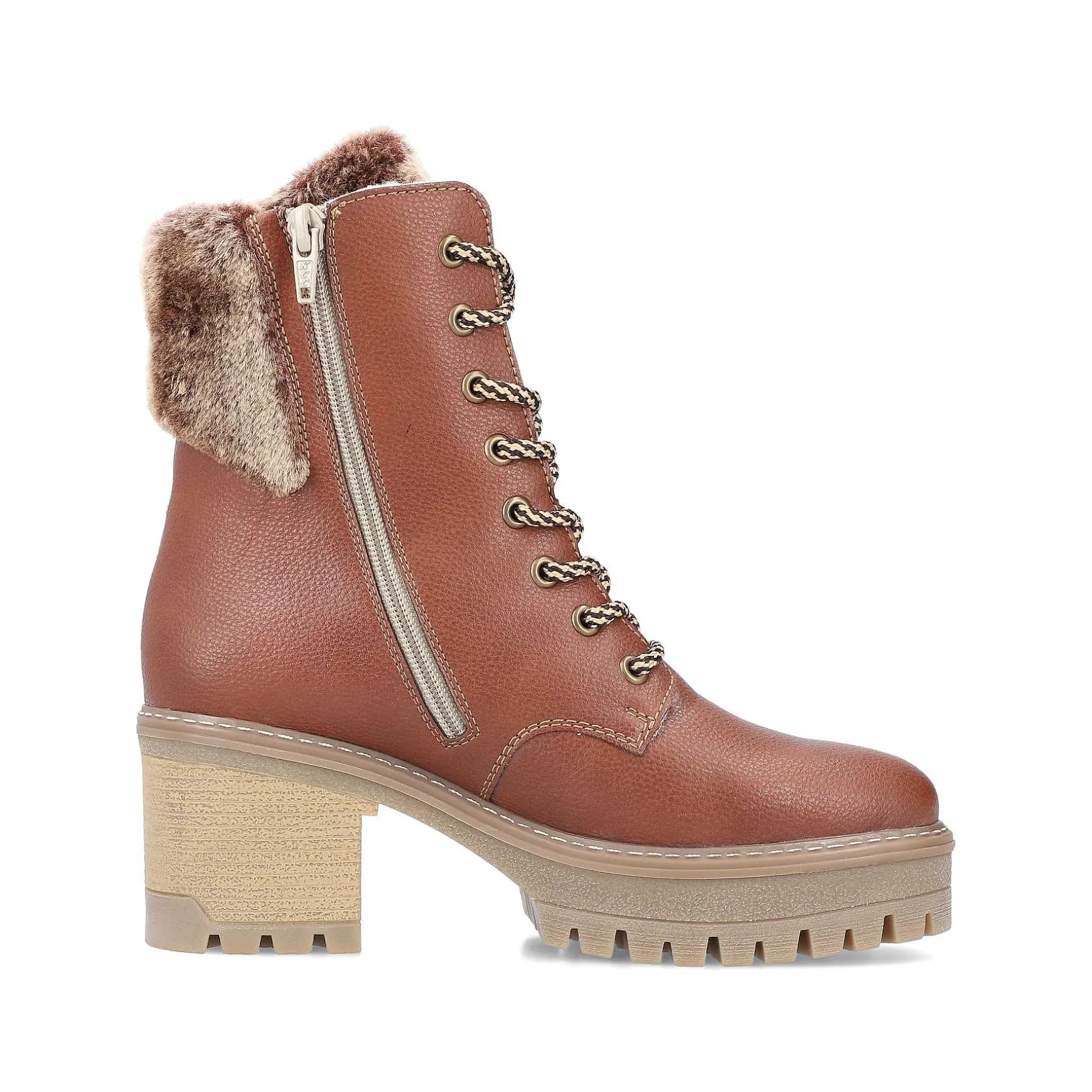 Rieker Women'S Ankle Boots Coffee Brown