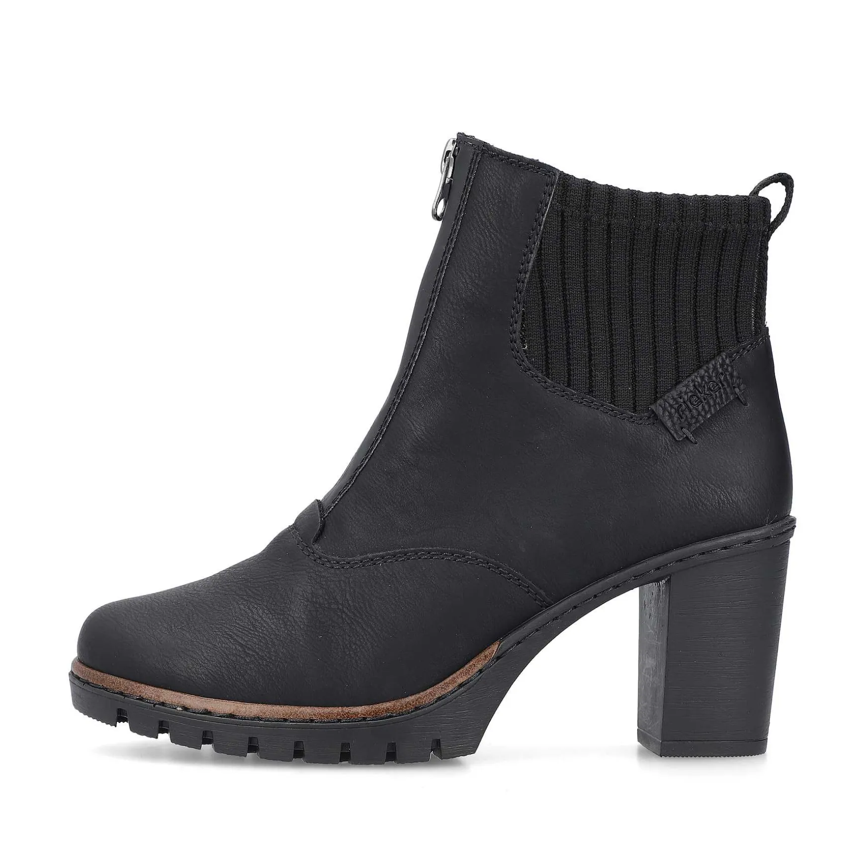 Rieker Women'S Ankle Boots Jet Black