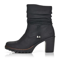 Rieker Women'S Ankle Boots Jet Black