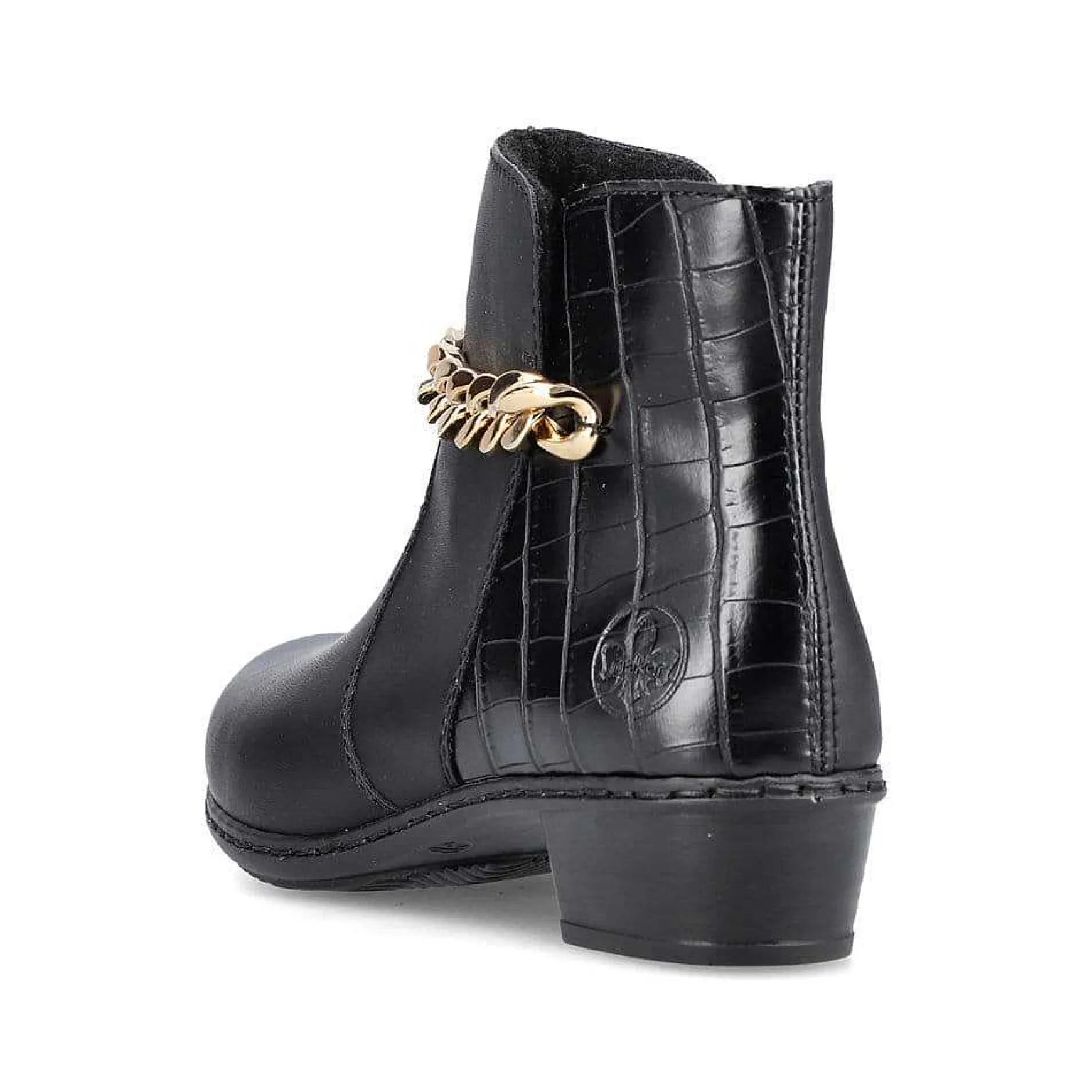 Rieker Women'S Ankle Boots Jet Black