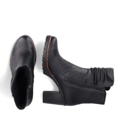 Rieker Women'S Ankle Boots Jet Black