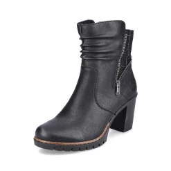 Rieker Women'S Ankle Boots Jet Black