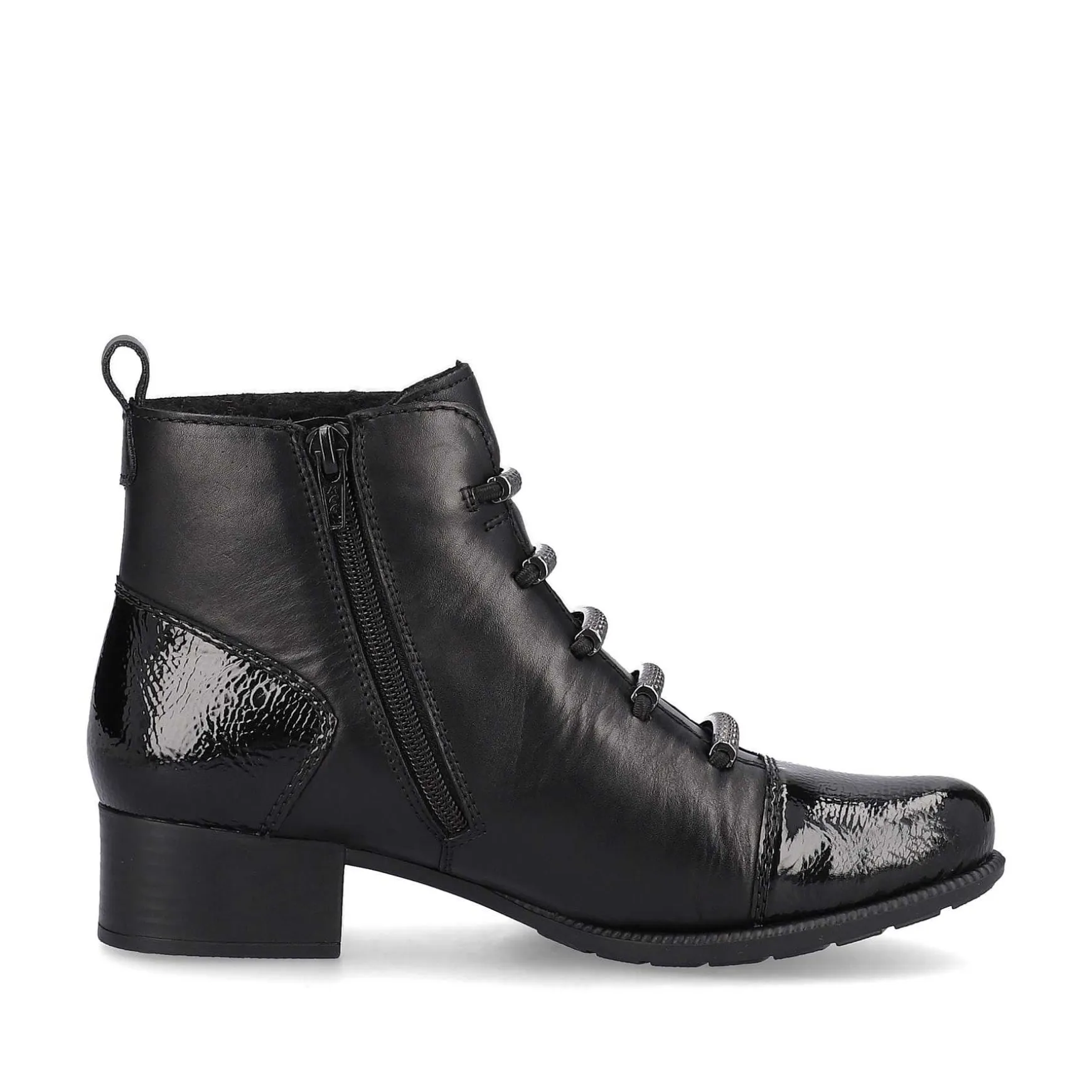 Rieker Women'S Ankle Boots Jet Black