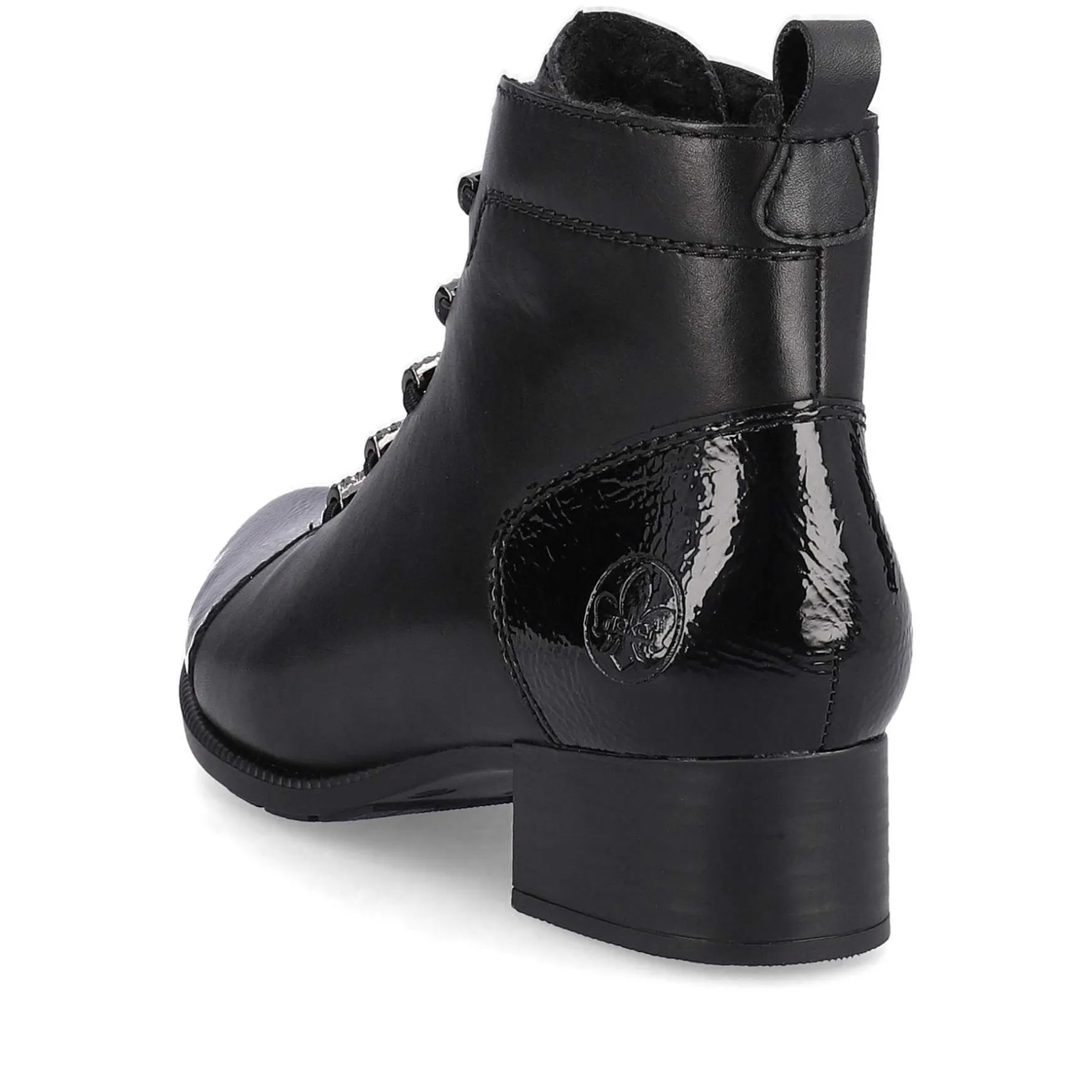 Rieker Women'S Ankle Boots Jet Black
