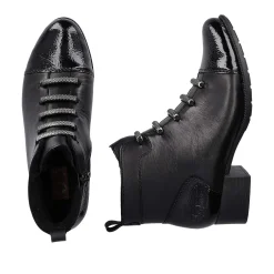 Rieker Women'S Ankle Boots Jet Black